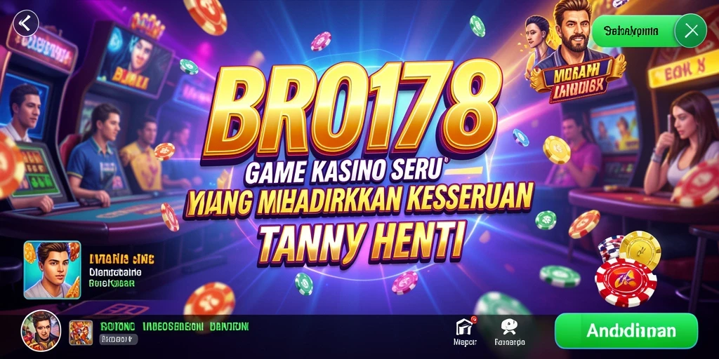 Tampilan gameplay BRO178 yang seru dan mendebarkan.