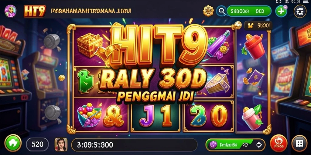 Tangkapan layar utama dari gameplay HIT9 yang mengasyikkan.