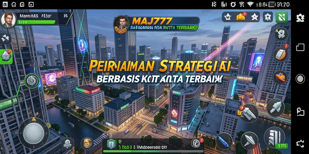 Tampilan gameplay MAJ777 dengan elemen strategi yang mendebarkan.