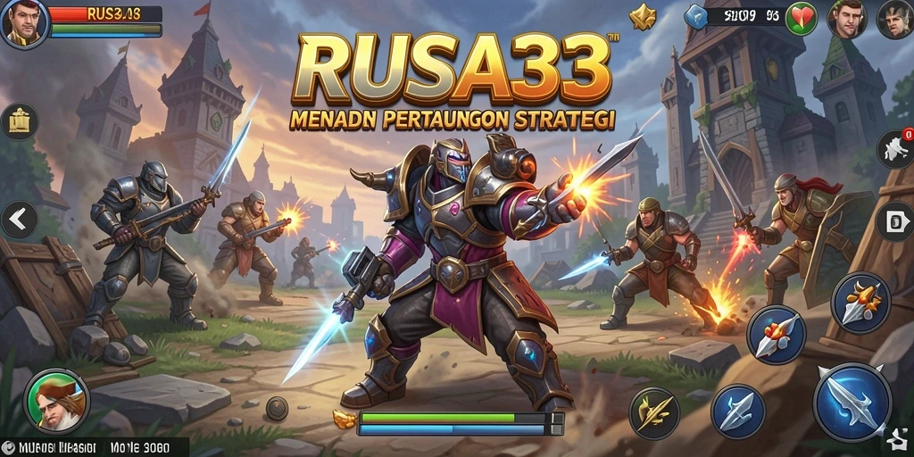 Tampilan gameplay mendebarkan di RUSA33 dengan strategi yang cermat.